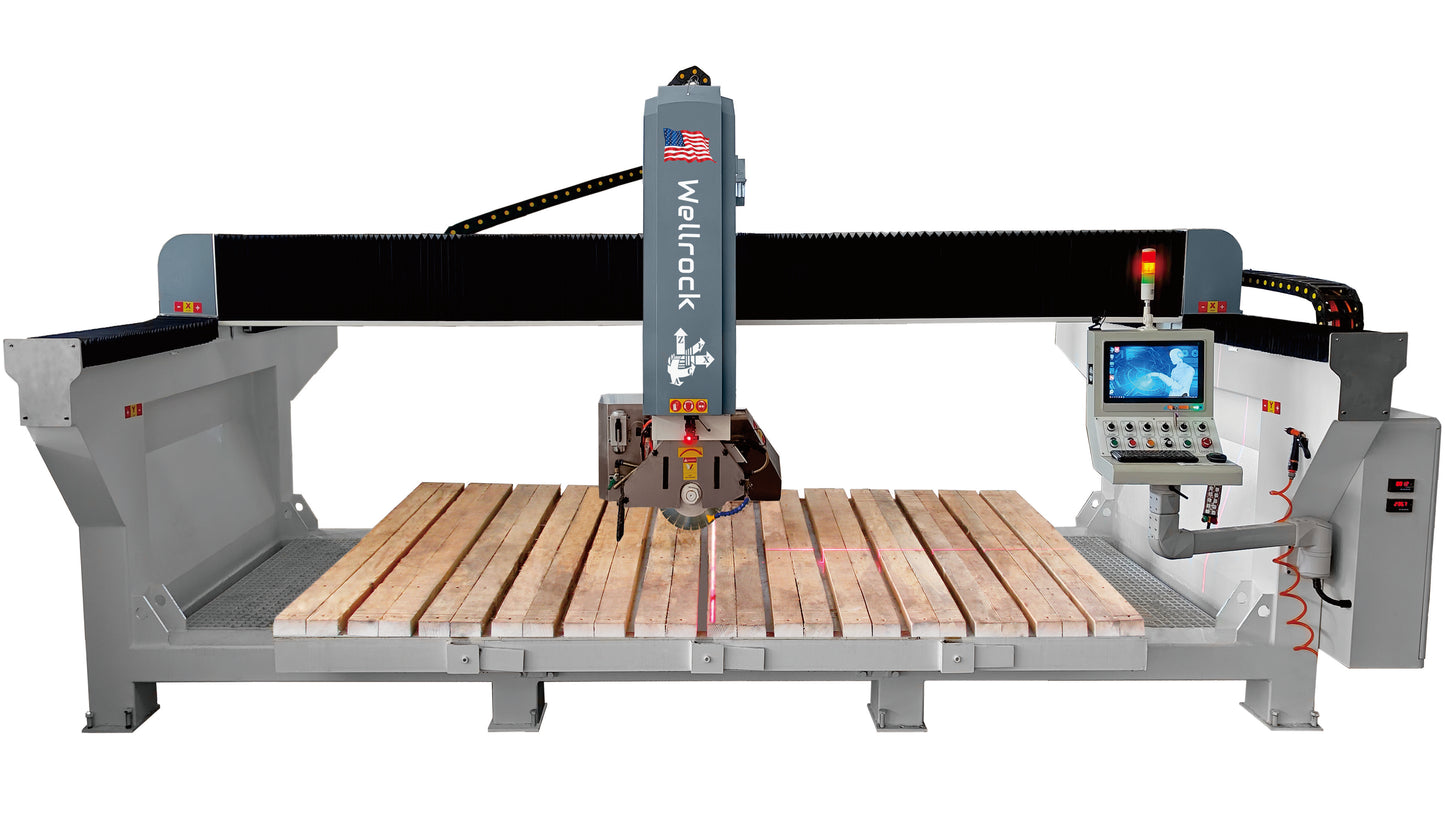 CNC Bridge Saw Attached Head for Sink Milling  For Processing Granite/ Marble/Quartz Countertop